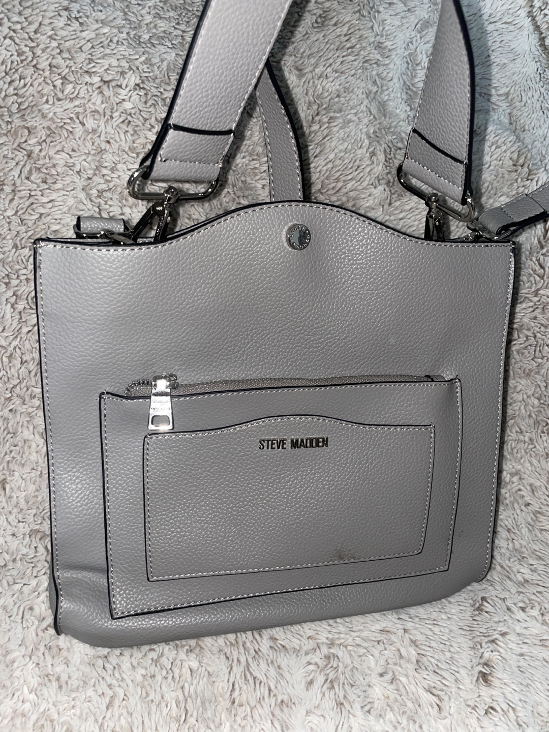 Steve Madden Grey Crossbody Bag