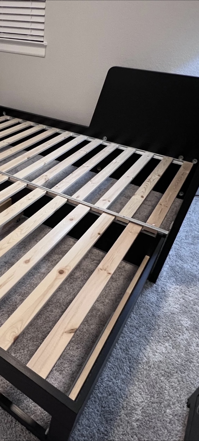 Bed & Mattress Set with Drawers - photo 3