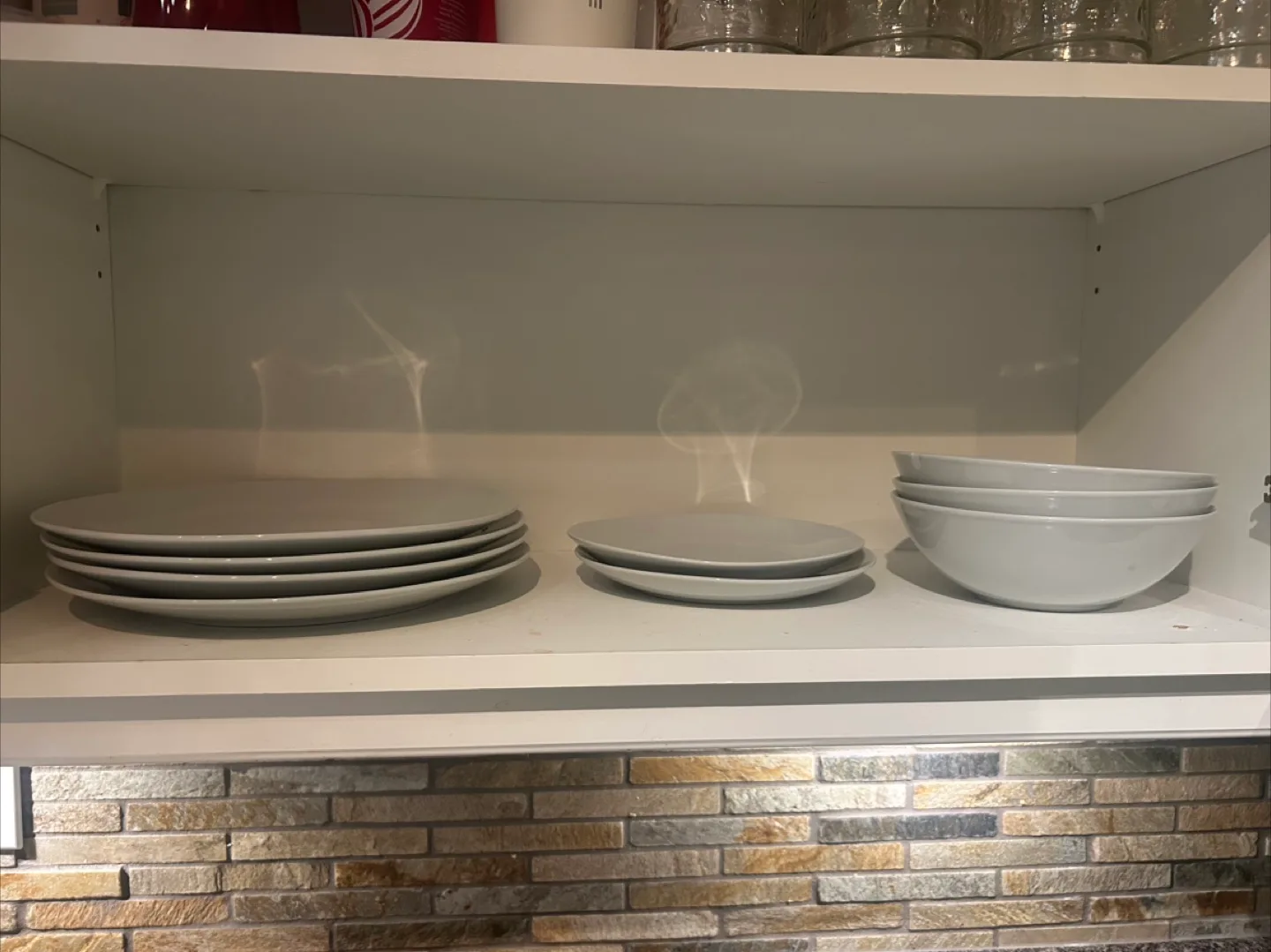White Plates and Bowls Set thumbnail