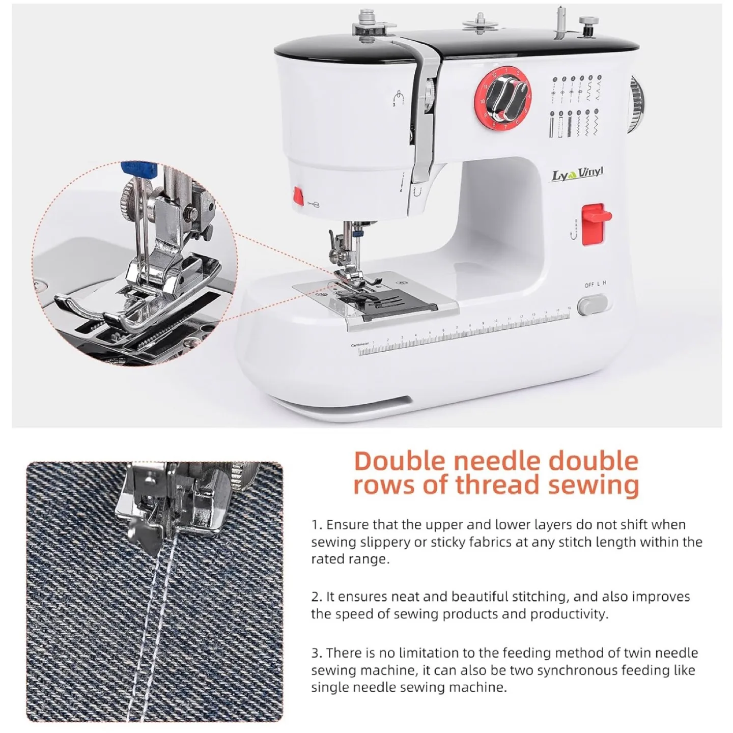 Portable Mini Sewing Machine for Household image indicator(6)