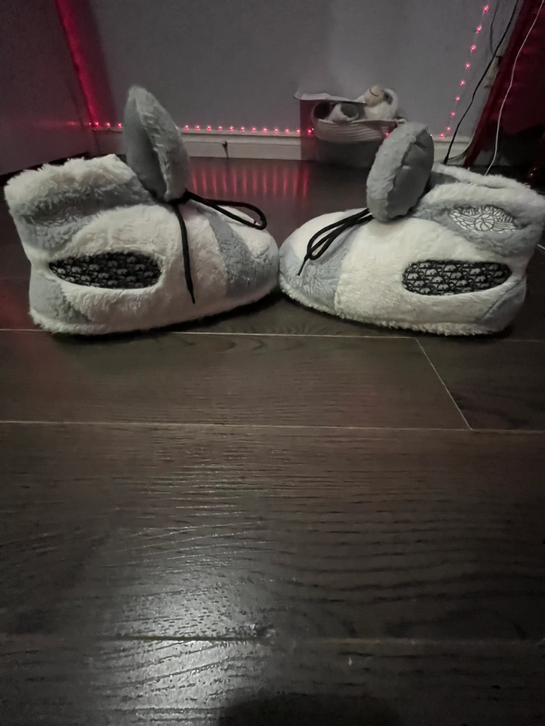 Jordan Dior Style Plush Slippers