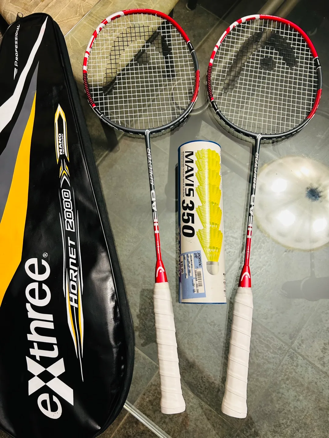 HEAD Spector Carbon Graphite Badminton Rackets (2)