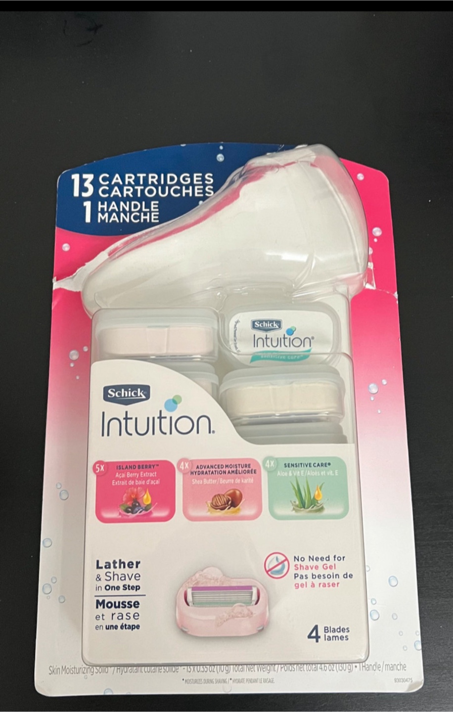 Schick Intuition Razor - 13 Cartridges only