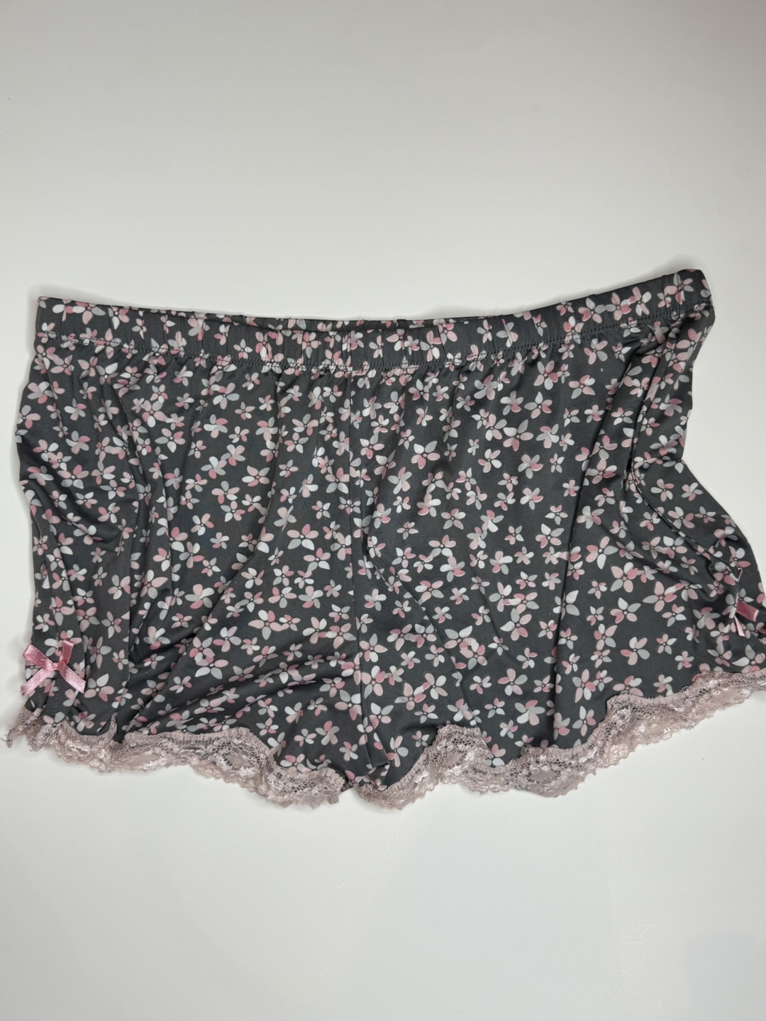 Floral Pajama Set - Top & Shorts - photo 3