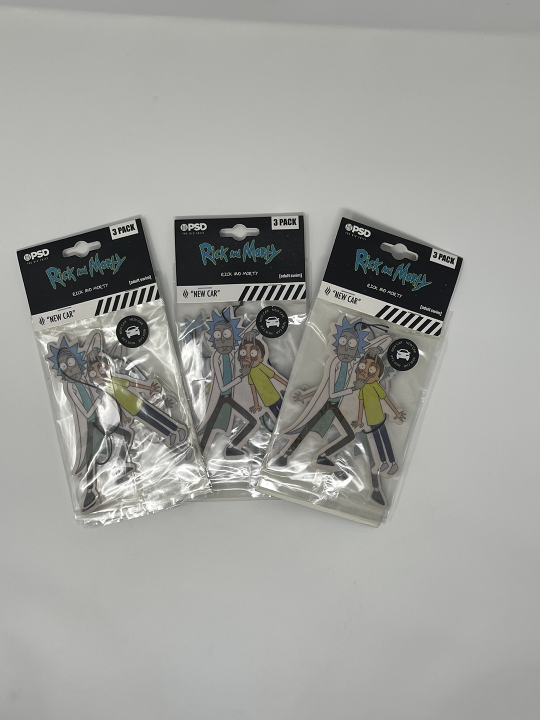 PSD x Rick and Morty Car Freshener