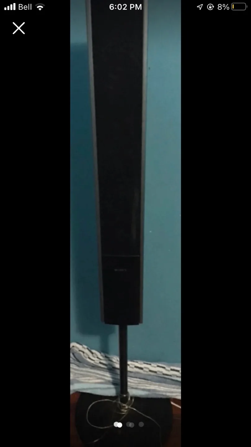 Sony Speaker - Black thumbnail