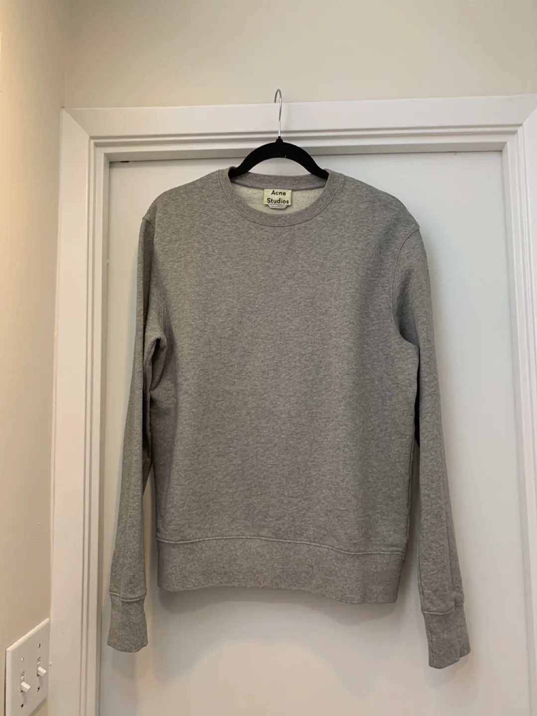 Acne Studios Casey Grey Sweatshirt thumbnail