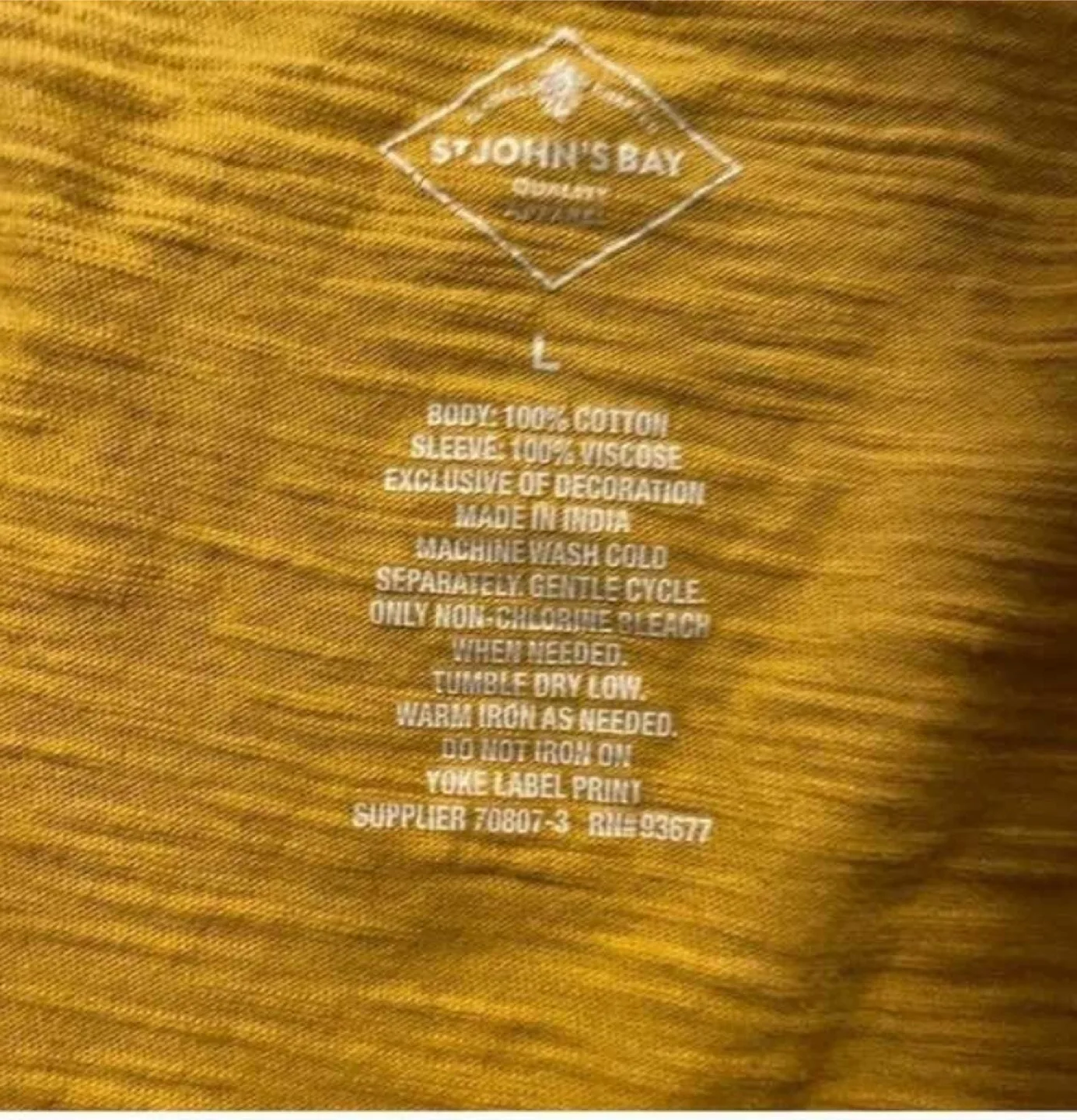 St. John's Bay Orange Top - Size L boho image indicator(3)