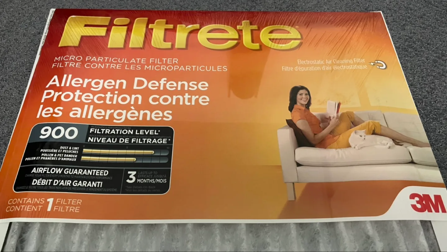 3M Filtrete Micro Particulate Furnace Air Filter - 20x25x1 - New image indicator(3)
