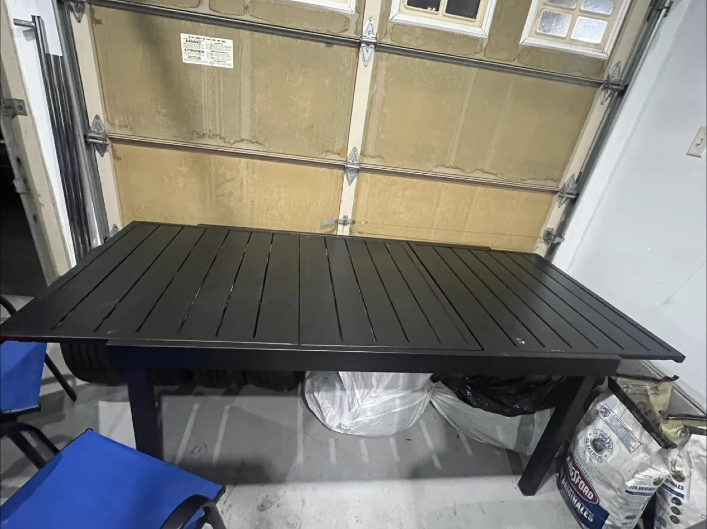 Black Outdoor Patio Dining Table image indicator(2)