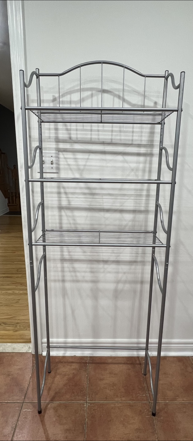 Over-the-Toilet Bathroom Space Saver Shelf