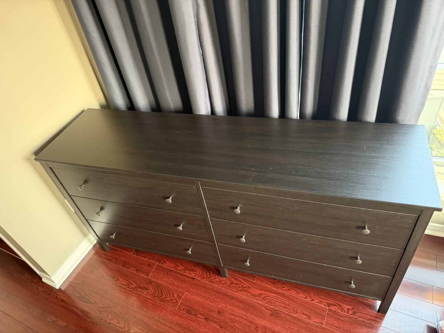 IKEA Koppang 6-Drawer Dresser - Black-Brown