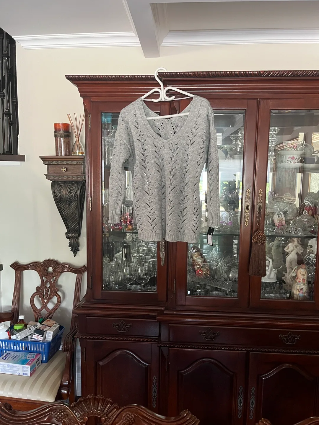 Nobis Knitwear Grey Sweater image indicator(3)