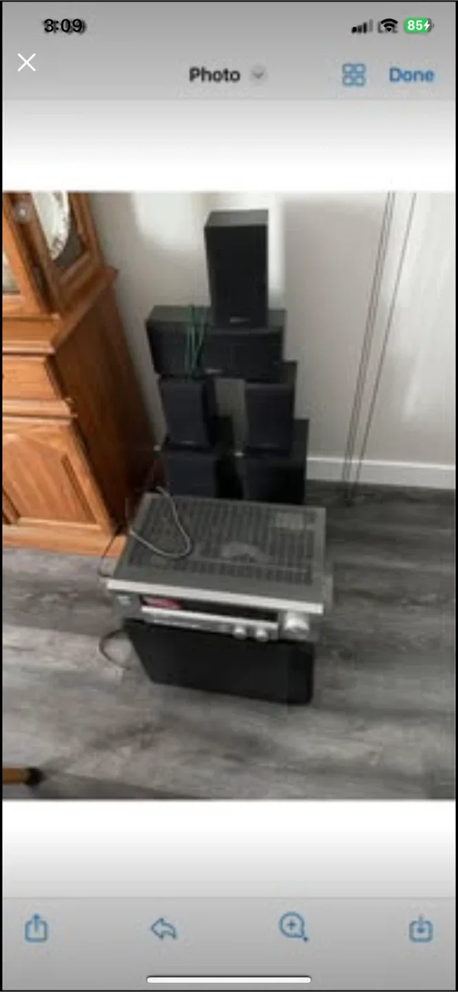 Kenwood Stereo System - Receiver, 5 Speakers, Subwoofer image indicator(6)