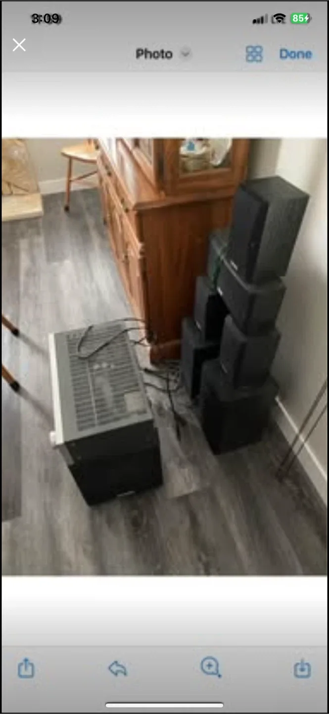 Kenwood Stereo System - Receiver, 5 Speakers, Subwoofer image indicator(7)