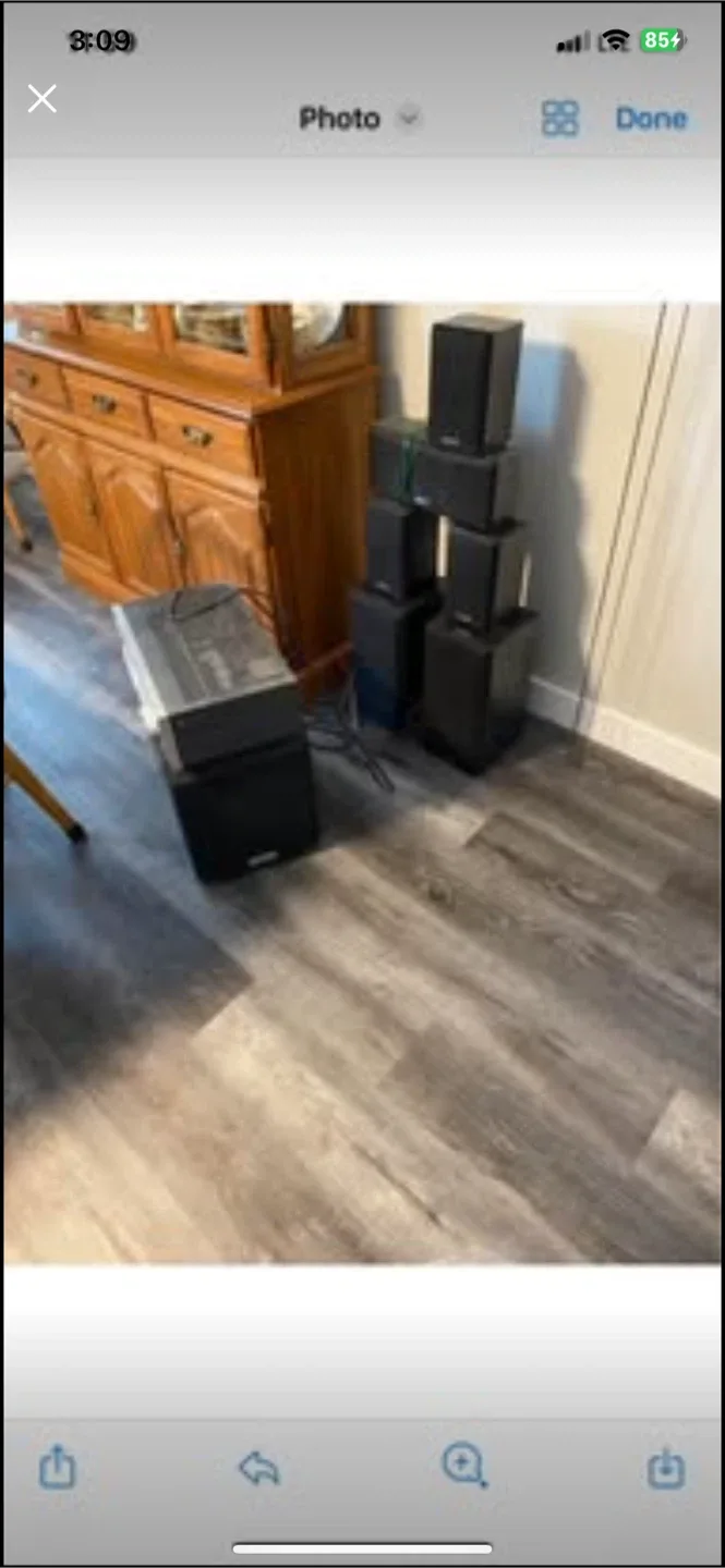 Kenwood Stereo System - Receiver, 5 Speakers, Subwoofer image indicator(8)