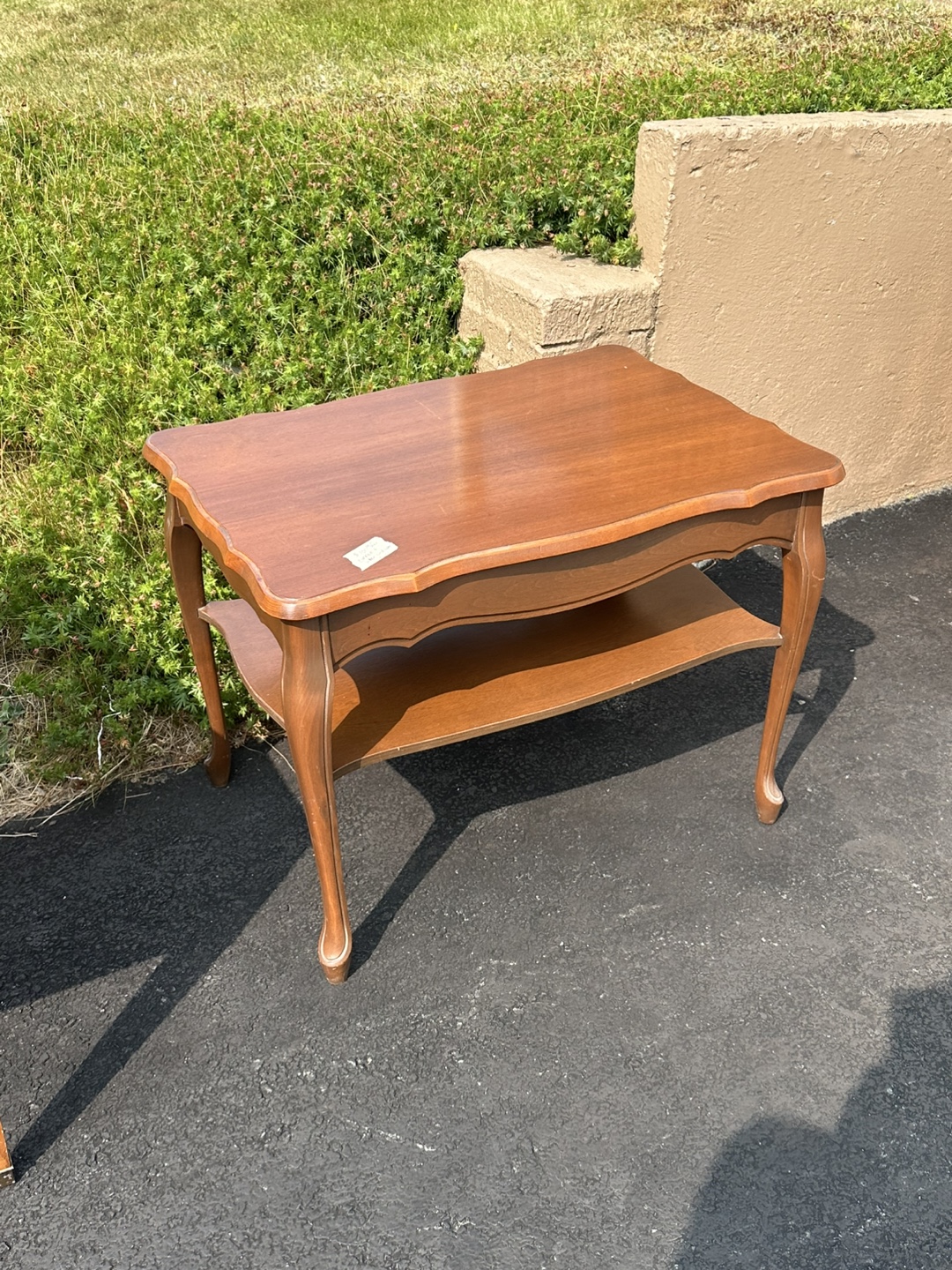 Queen Anne coffee and end tables