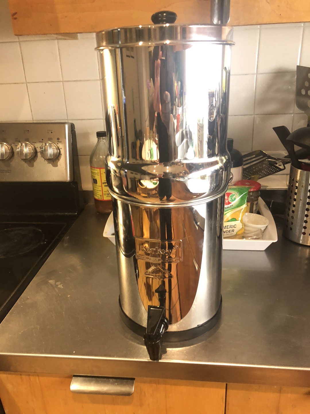 Travel Berkey® SS With 2 Black Elements And 2 Fluoride Filters