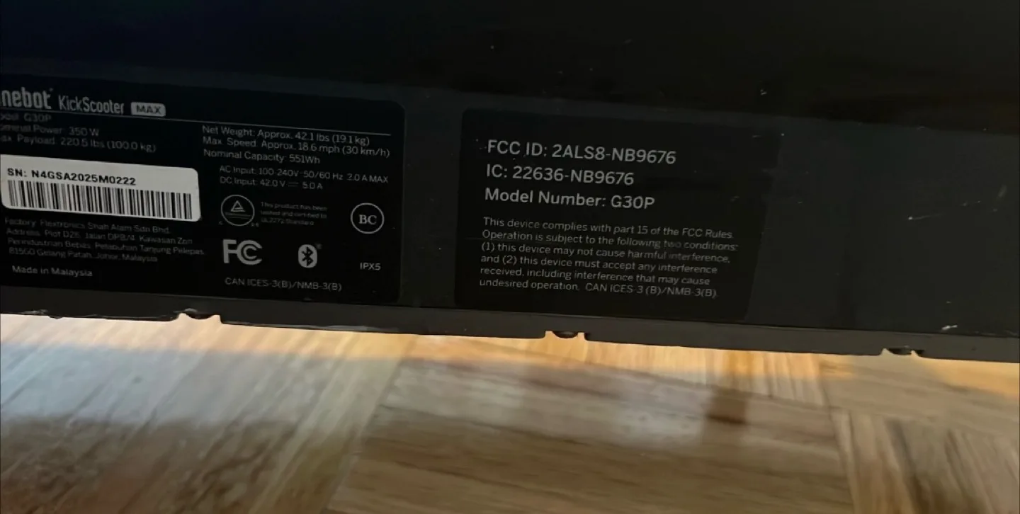 Ninebot KickScooter MAX G30P image indicator(4)