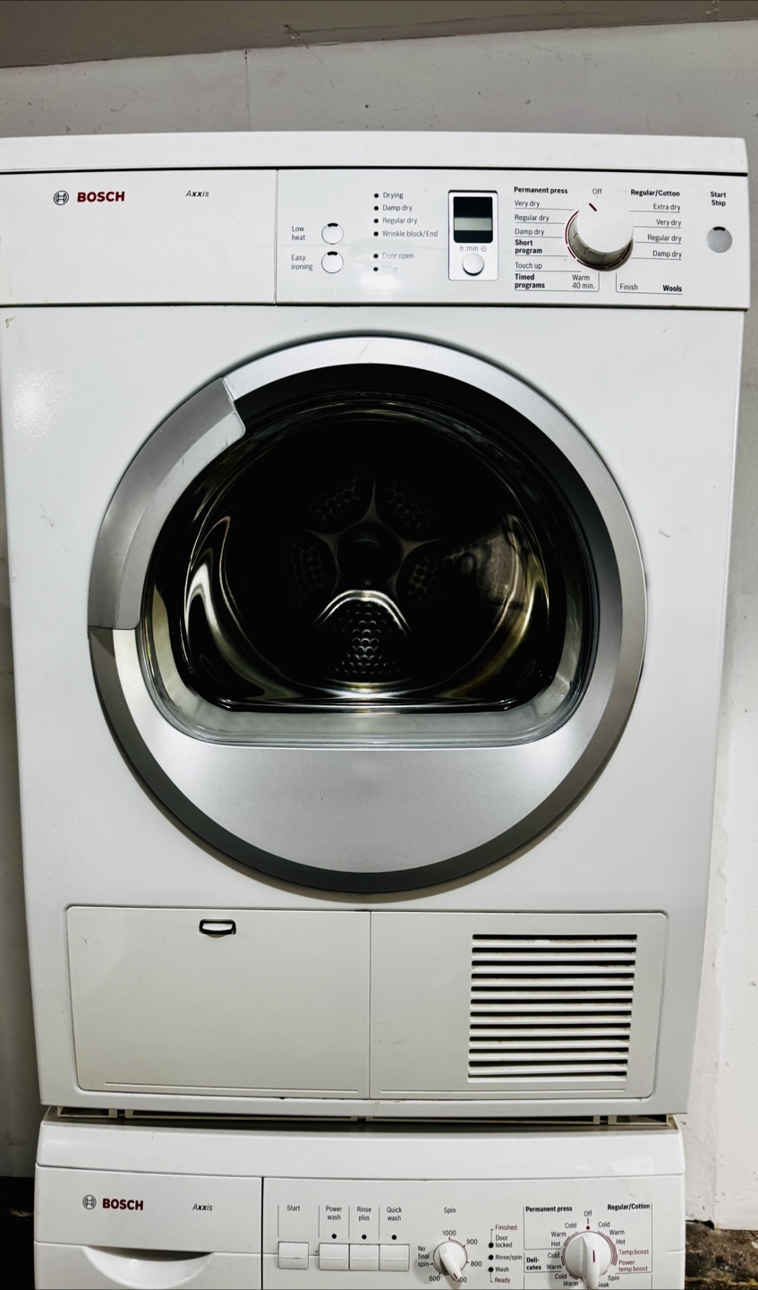 MA- Bosch Washer & Ventless Dryer Set – FREE DELIVERY - photo 3
