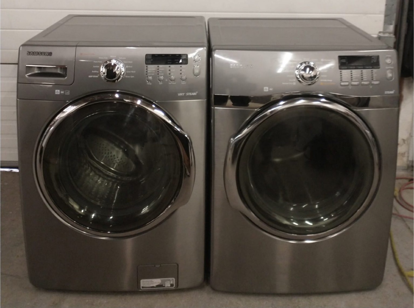 MA—Samsung Washer & Dryer (steam) Large Capacity FREE DELIVERY