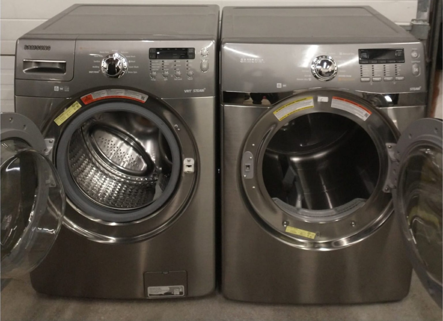 MA—Samsung Washer & Dryer (steam) Large Capacity FREE DELIVERY - photo 2