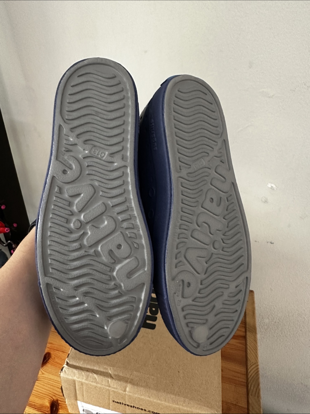 Native Jefferson Roam Shoes C13 - Grey/Blue - photo 4