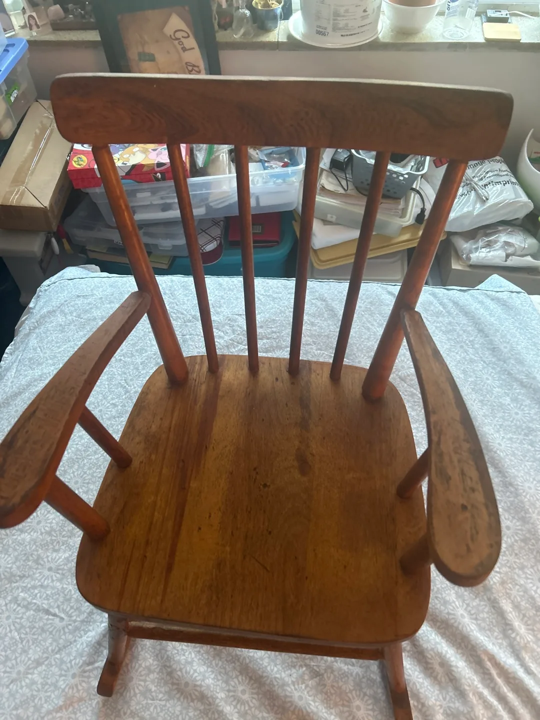 Wooden Rocking Chair for CHILDRE 60x50 x15 thumbnail