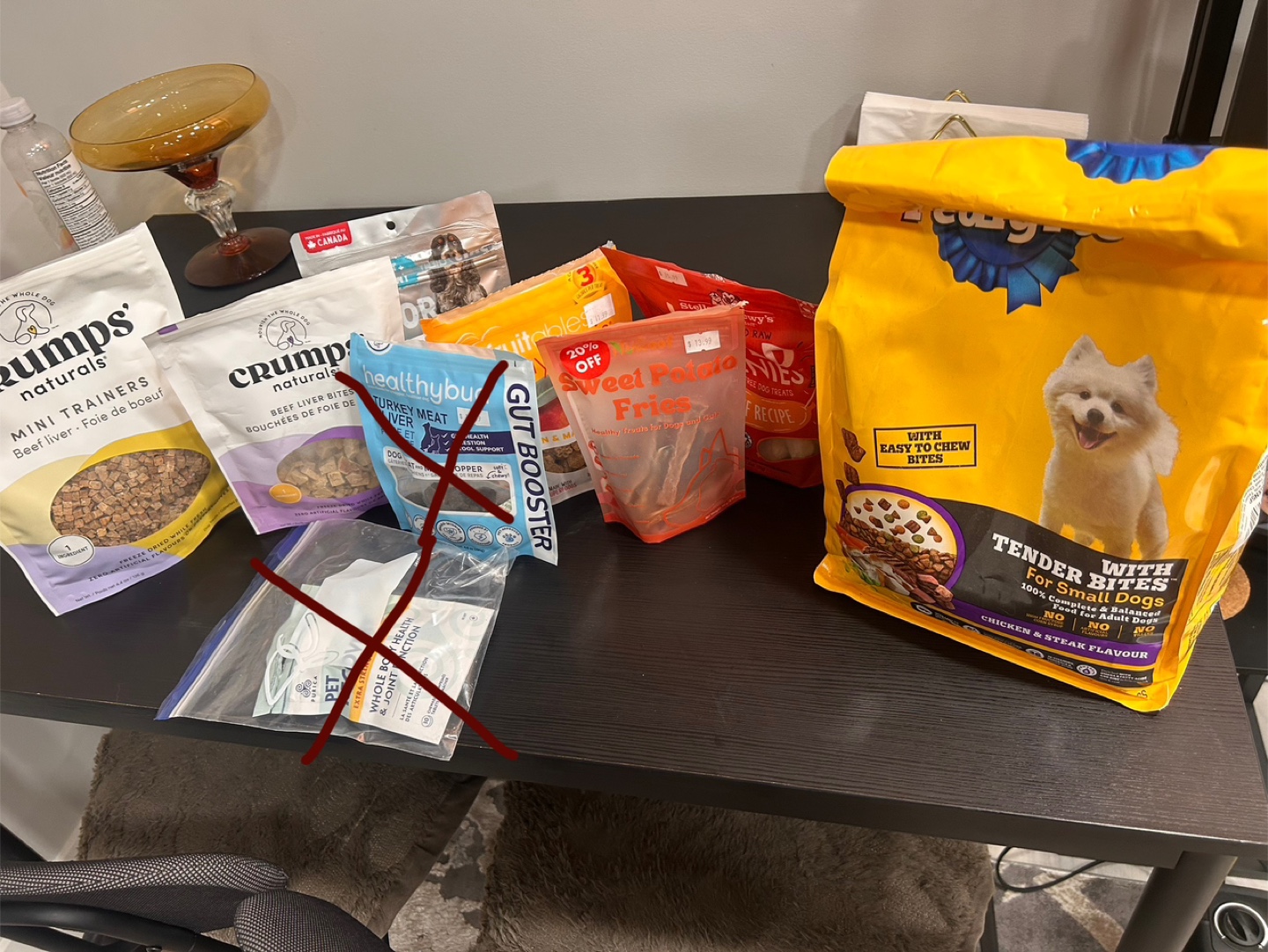 Dog Treats Bundle: Crumps, Stella & Chewy's, Zukes
