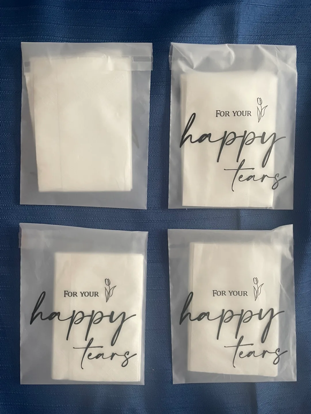 For Your Happy Tears Wedding Tissues image indicator(3)