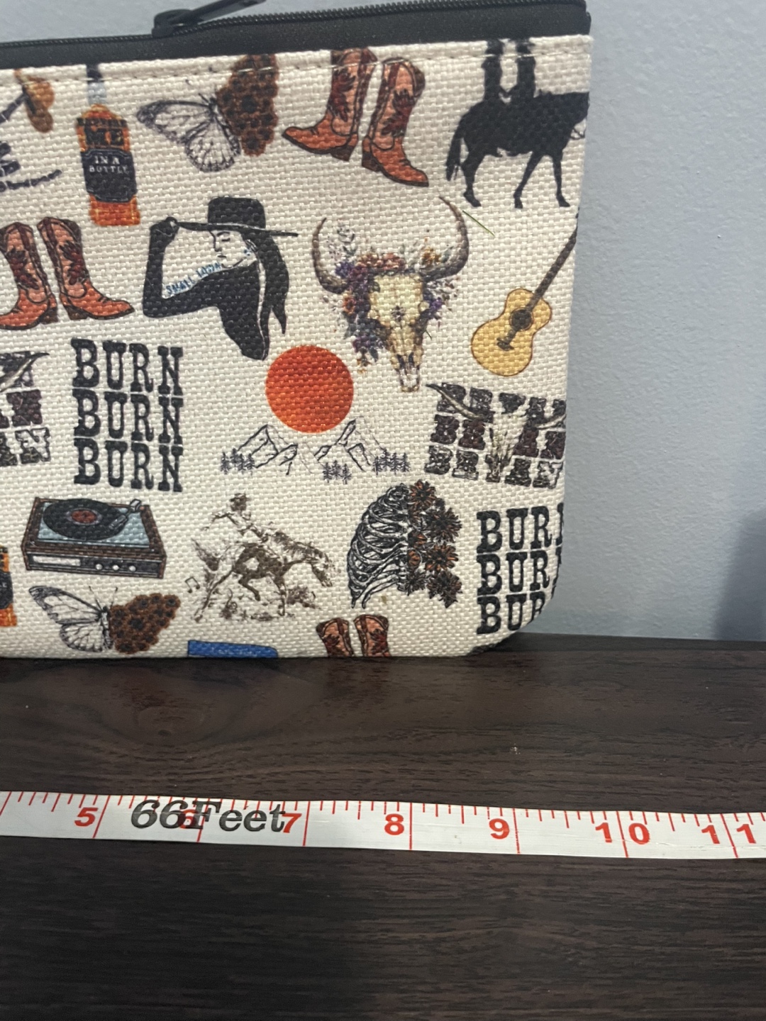 Cosmetic Bag with Country Music Theme - photo 2