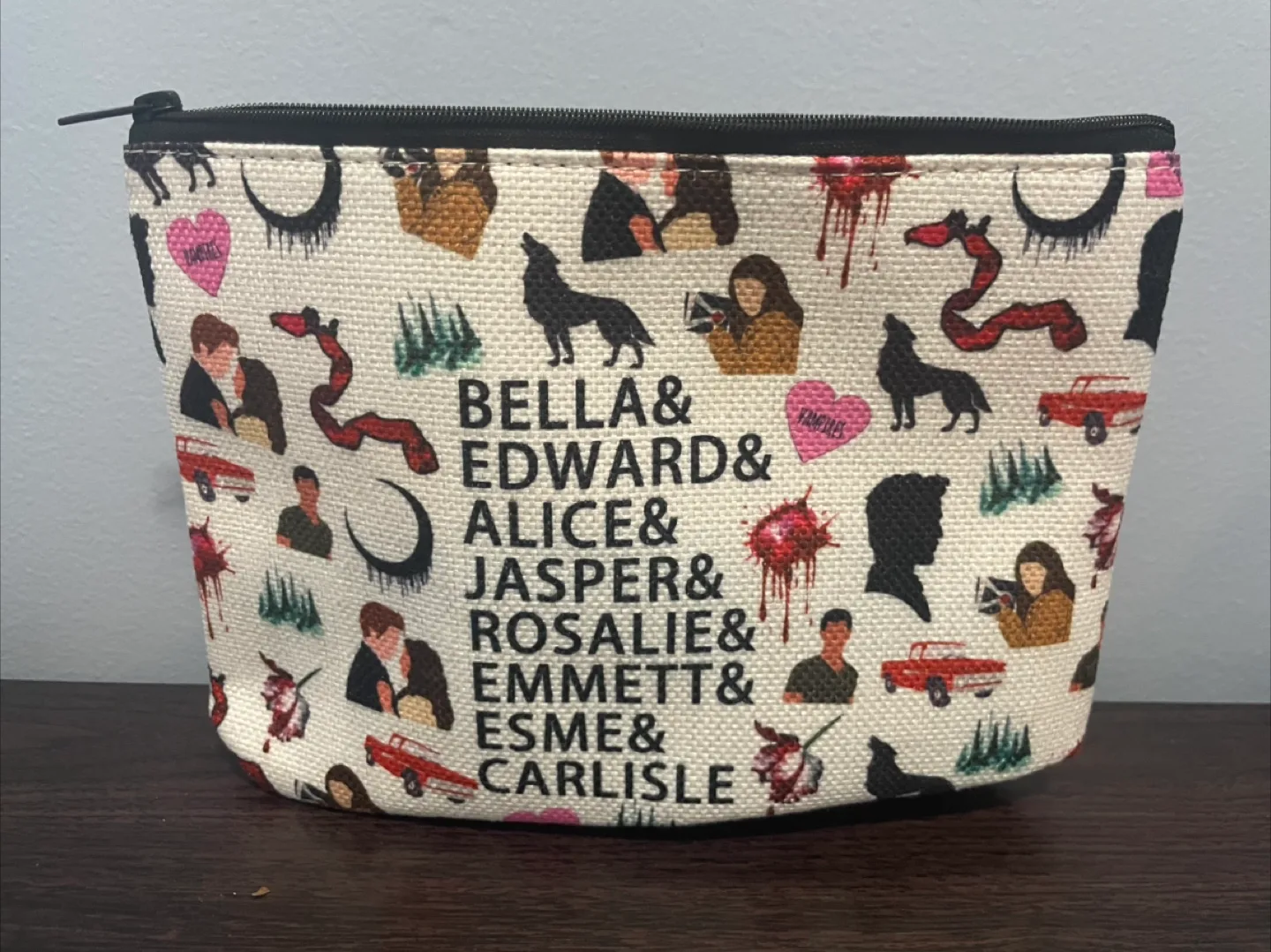 Twilight Character Zipper Pouch thumbnail
