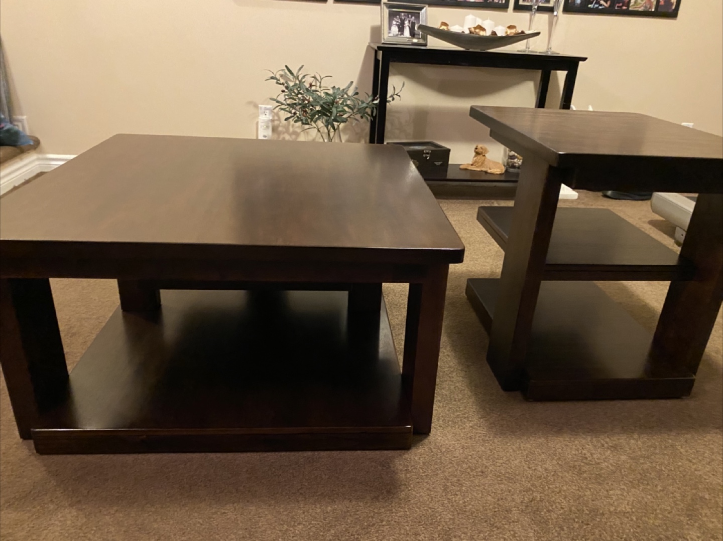 Coffee and End Table Set