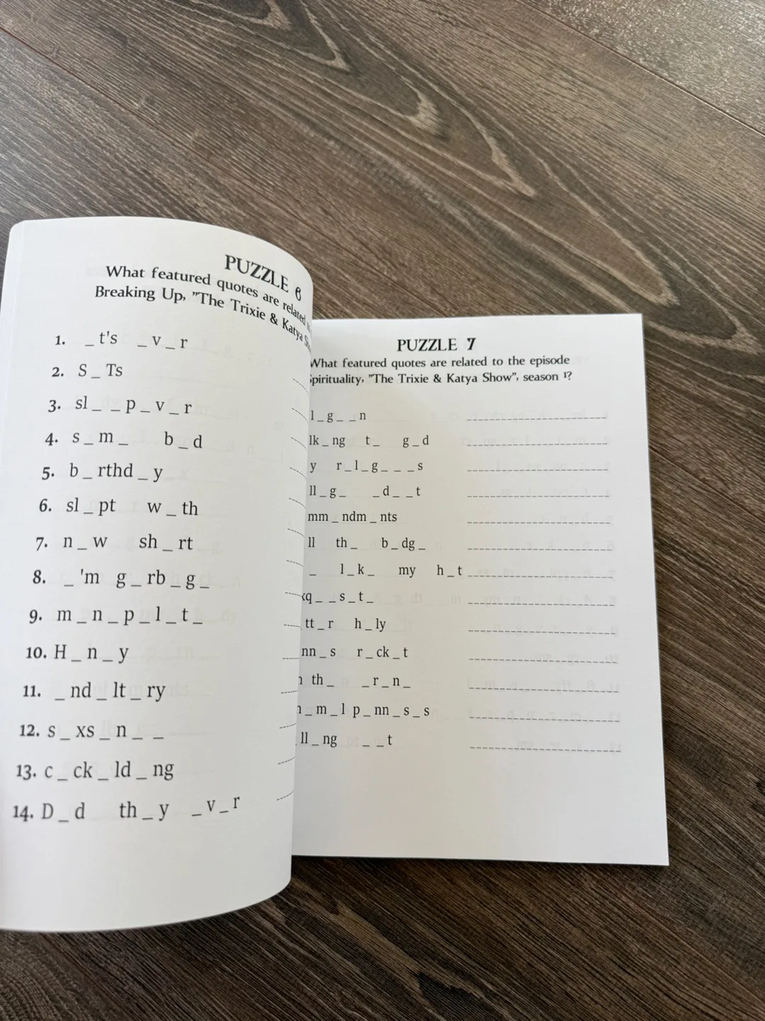 Brand new The Trixie & Katya Show Puzzle Book image indicator(2)