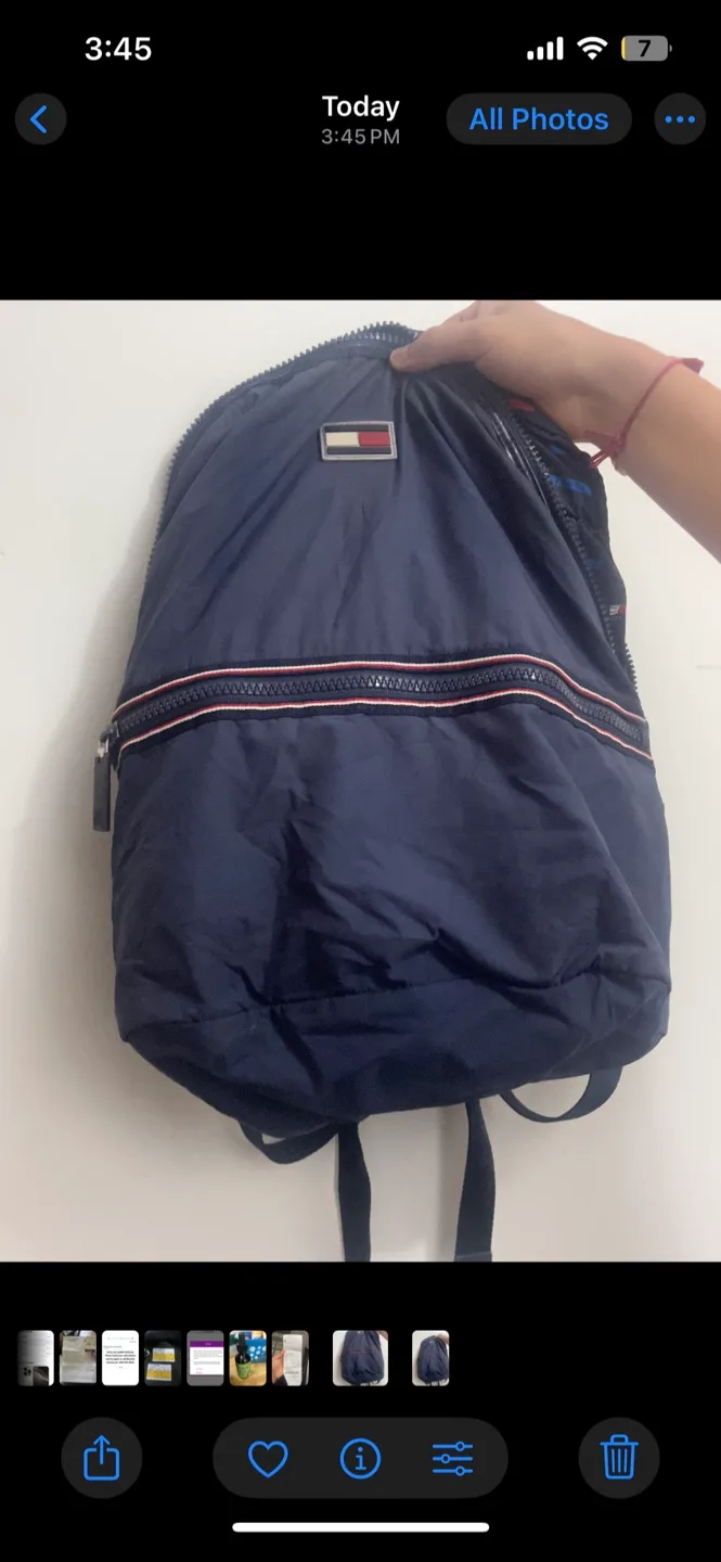 Tommy Hilfiger Backpack - Navy Blue image indicator(2)