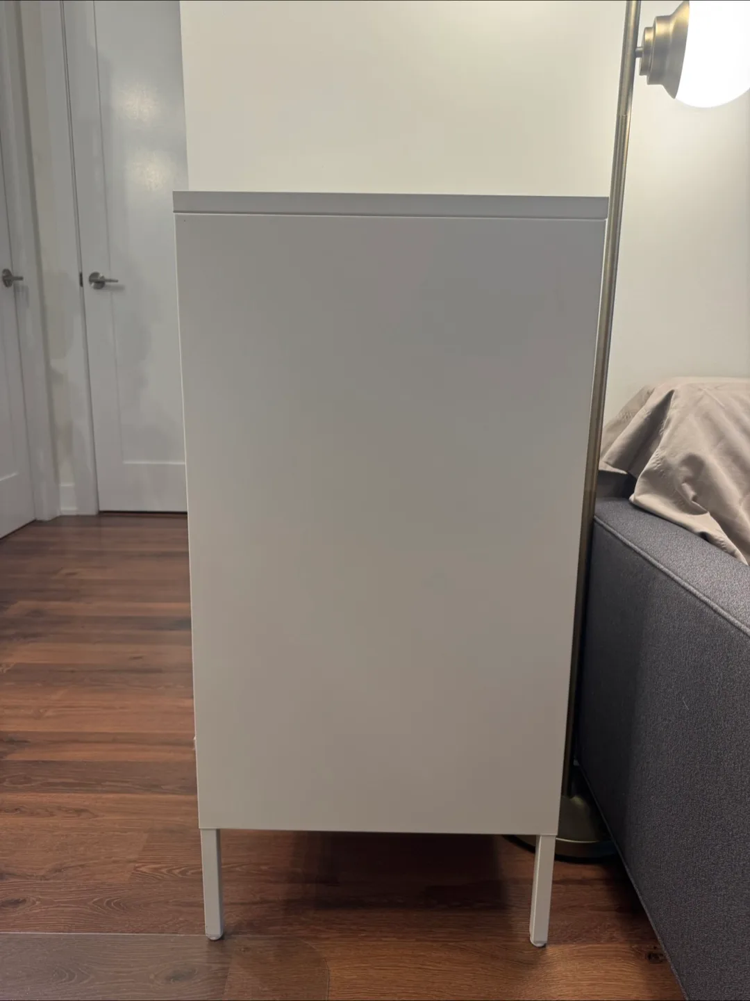 IKEA White Metal Cabinet $35 OBO - 35x35x82 cm image indicator(4)