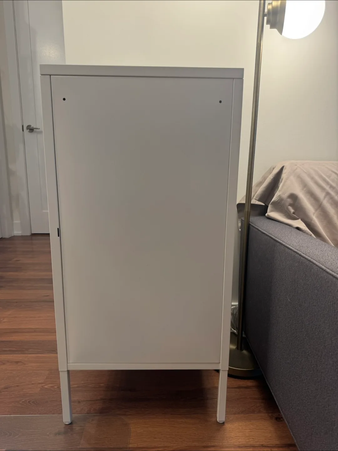 IKEA White Metal Cabinet $35 OBO - 35x35x82 cm image indicator(5)