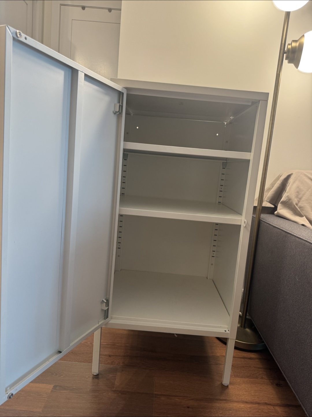 IKEA White Metal Cabinet $35 OBO - 35x35x82 cm - photo 3