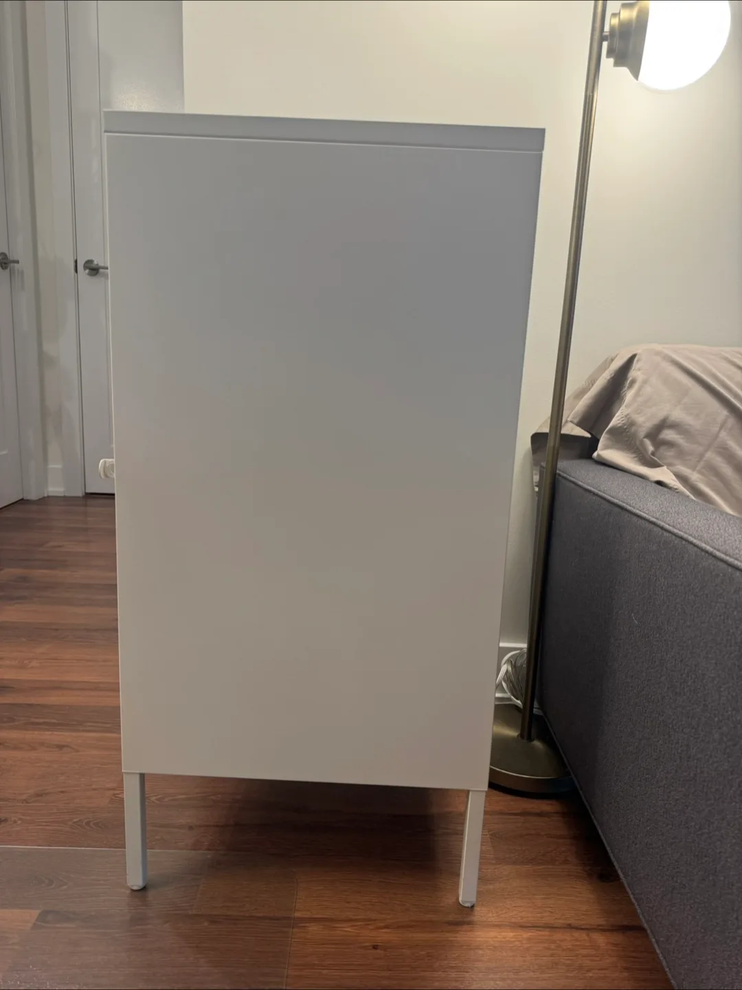 IKEA White Metal Cabinet $35 OBO - 35x35x82 cm image indicator(7)