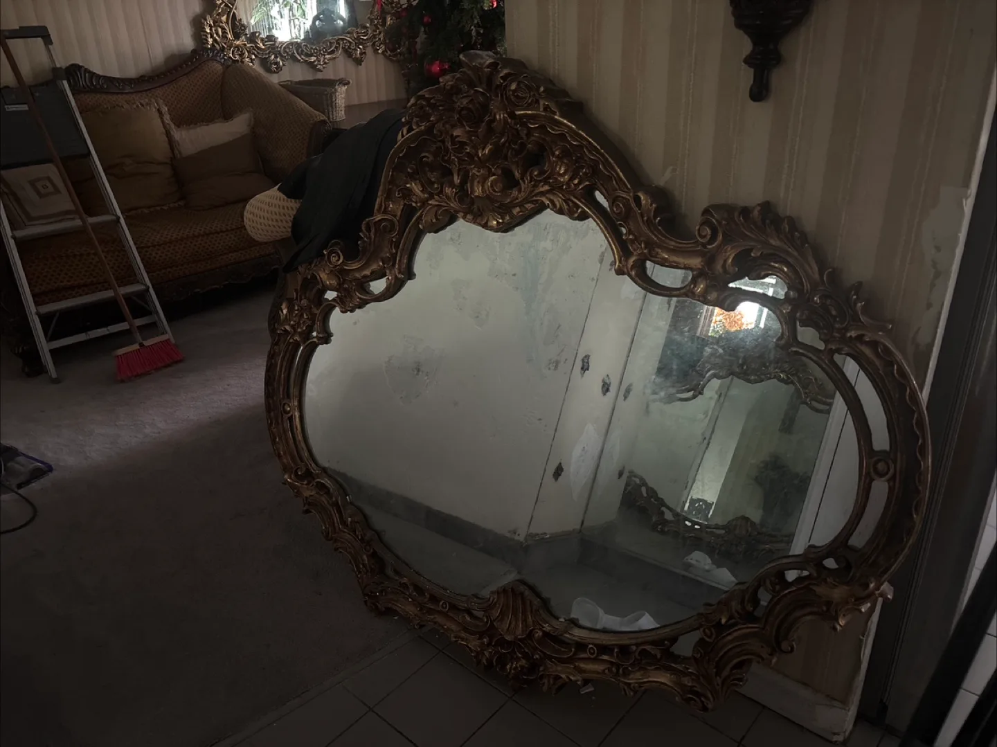 Hollywood regency mirror thumbnail