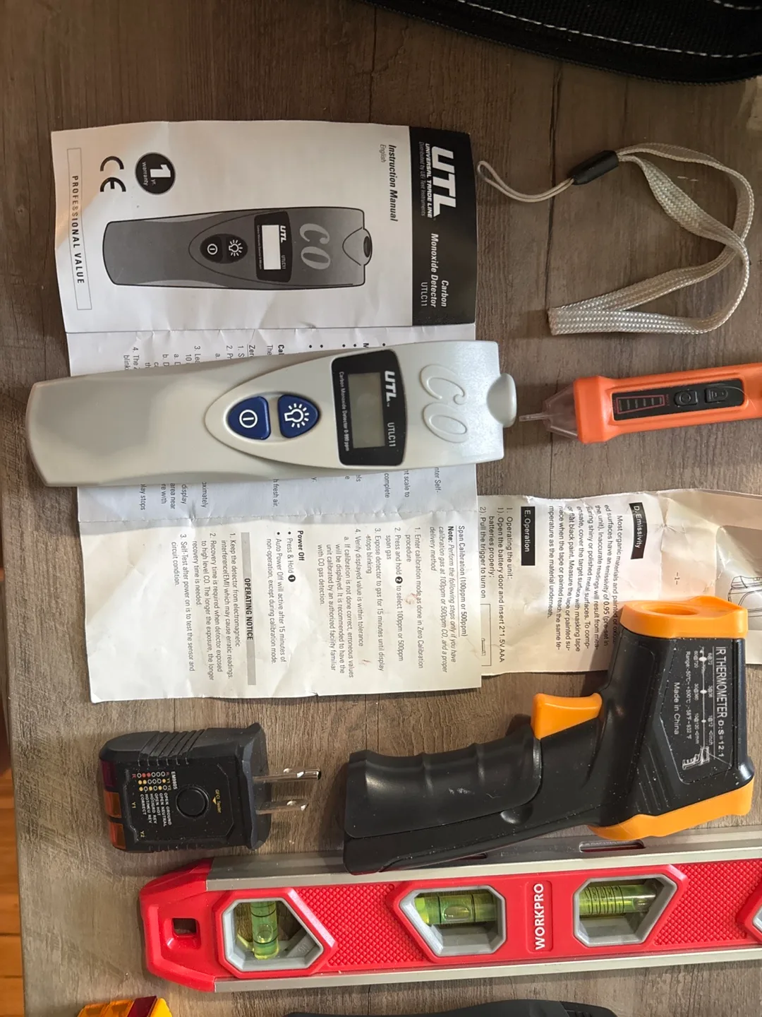 Variety of Tools with tool bag husky New home inspector tools image indicator(4)