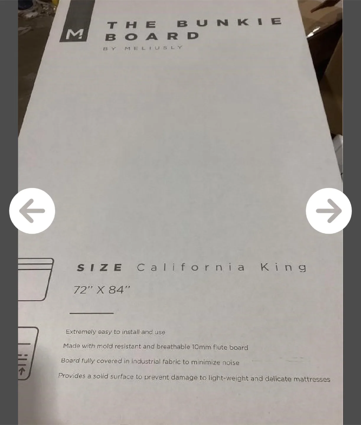 Meliusly Bunkie Board - California King Size image indicator(3)