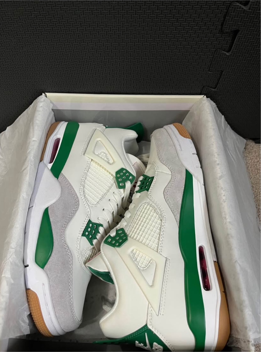 Nike Air Jordan 4 Retro SB Pine Green (REPLICA) - photo 3