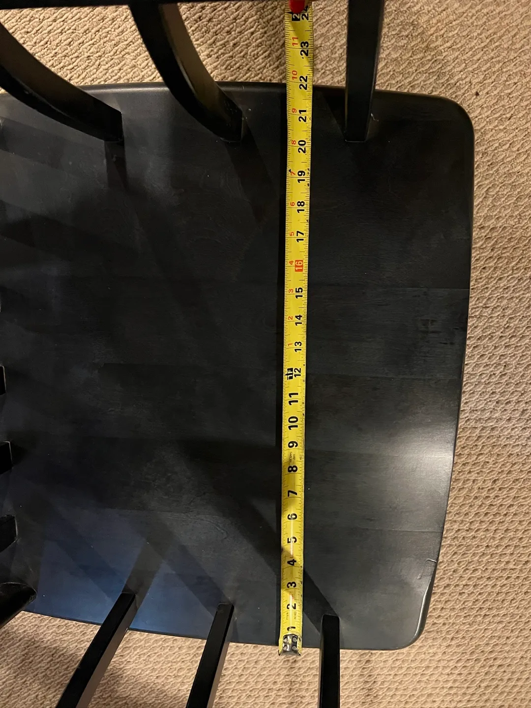 Navy Blue Wooden Glider – Modern, Comfy & Silent image indicator(10)