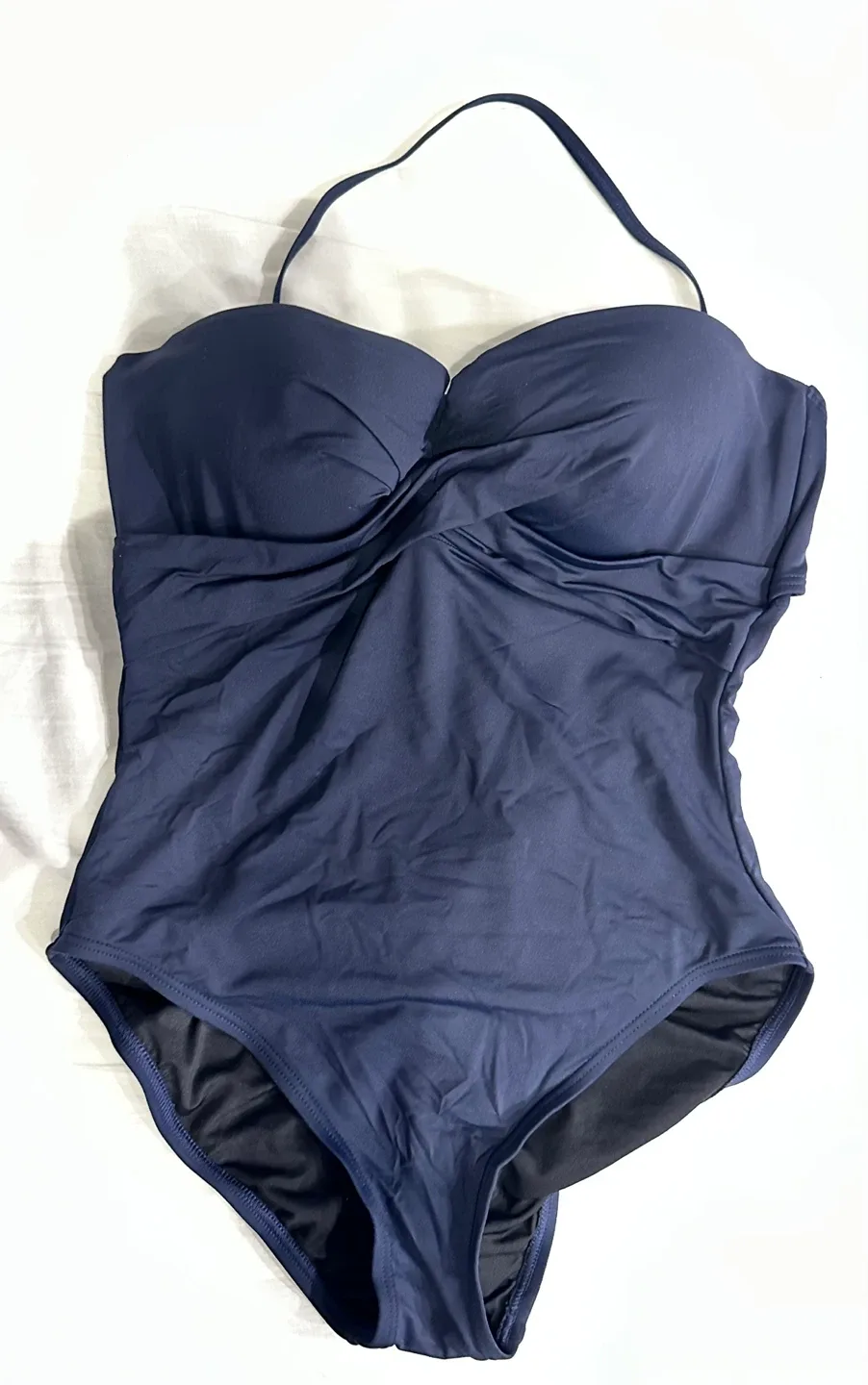 Kate Spade Navy Blue Swimsuit image indicator(3)