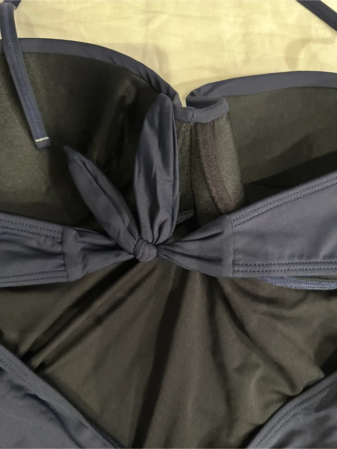 Kate Spade Navy Blue Swimsuit image indicator(4)