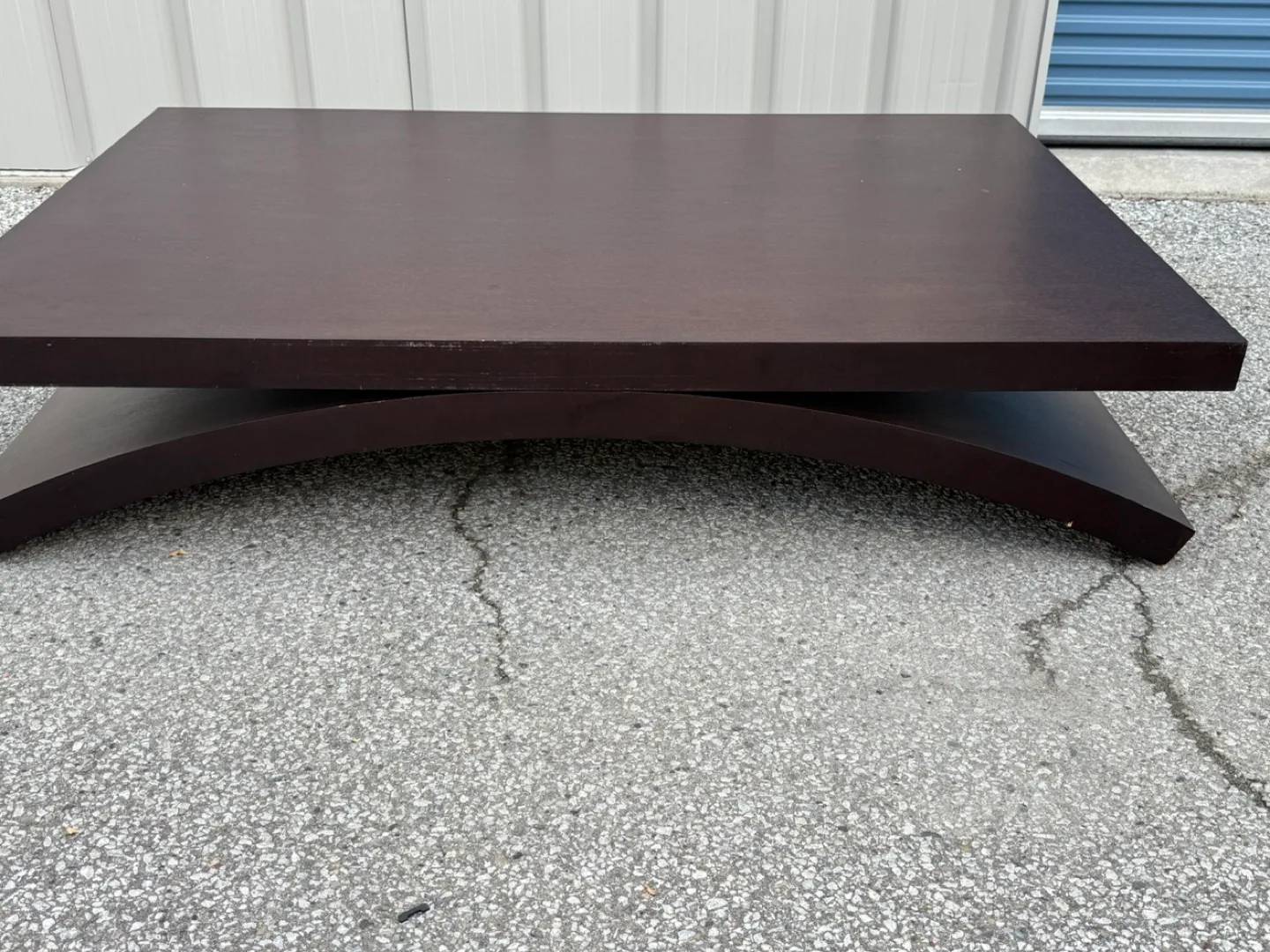 Custom Arch Coffee Table – Dark Oak by Michal Vanderbyl image indicator(2)