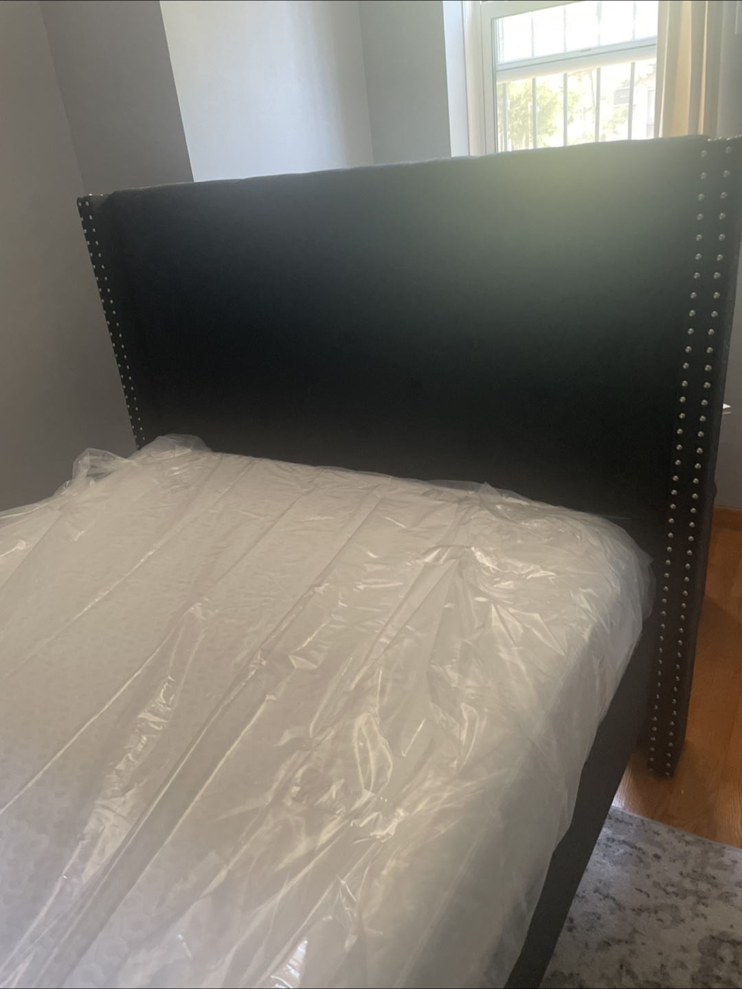 🥕 Upholstered Bed Frame and mattress - photo 4