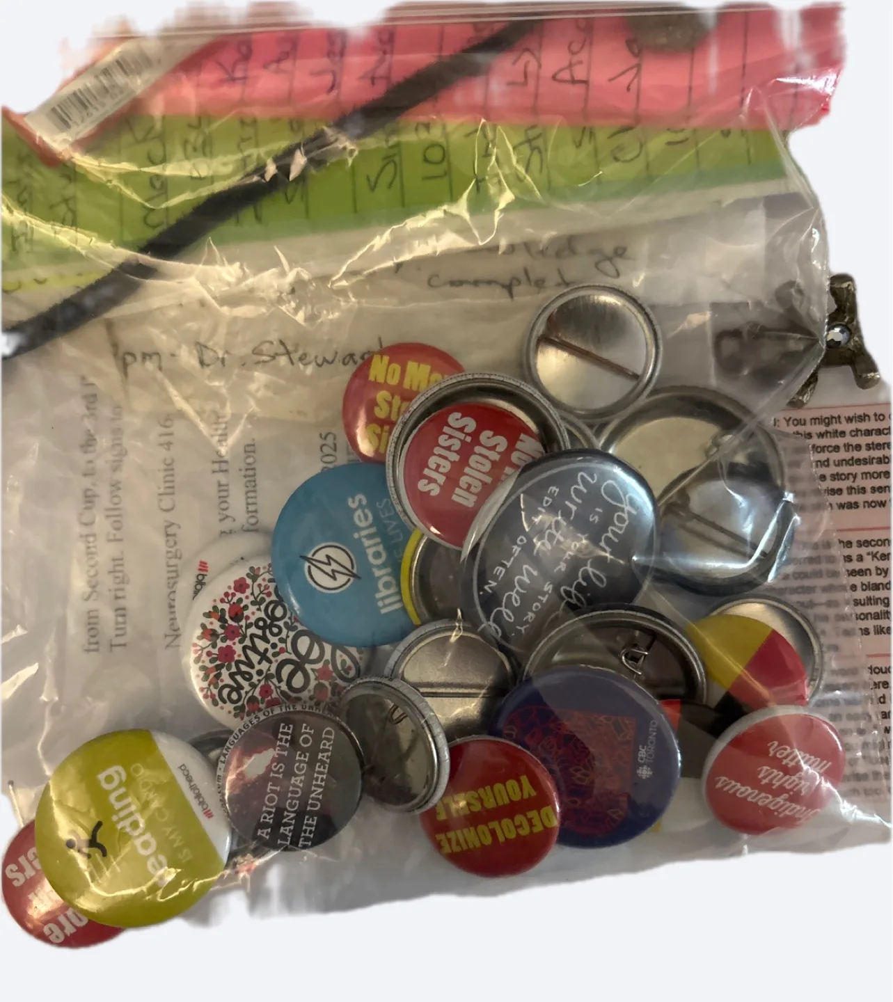 Bag of Assorted Pins & Buttons image indicator(2)