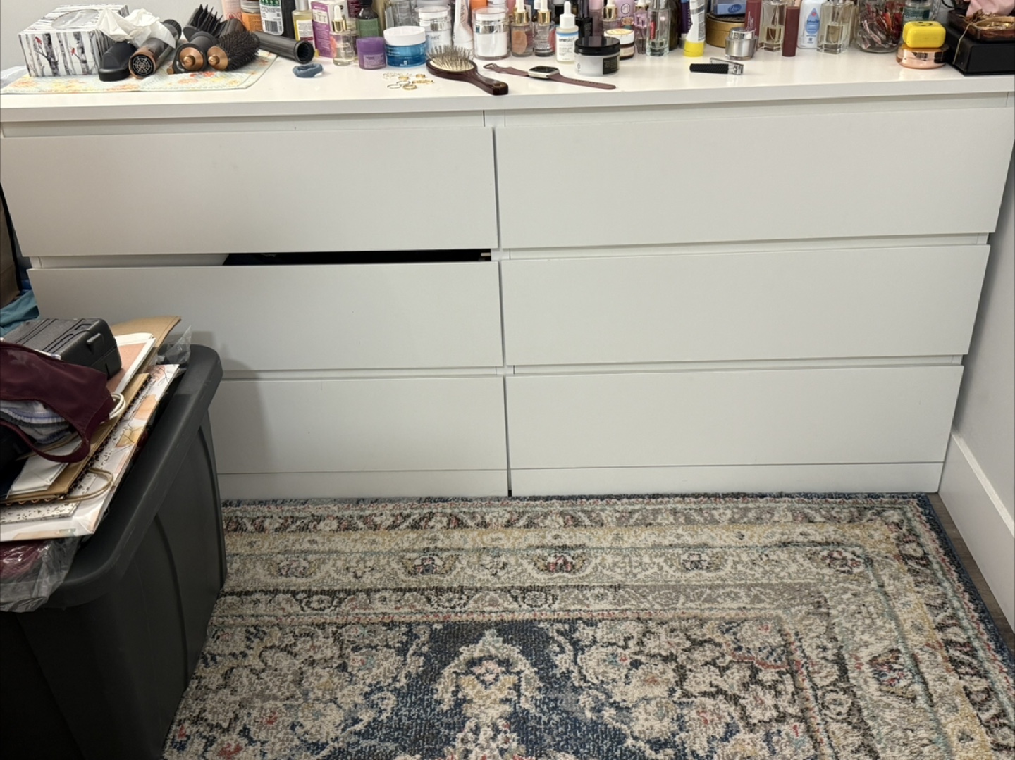 IKEA Malm 6-Drawer Dresser - White - photo 2